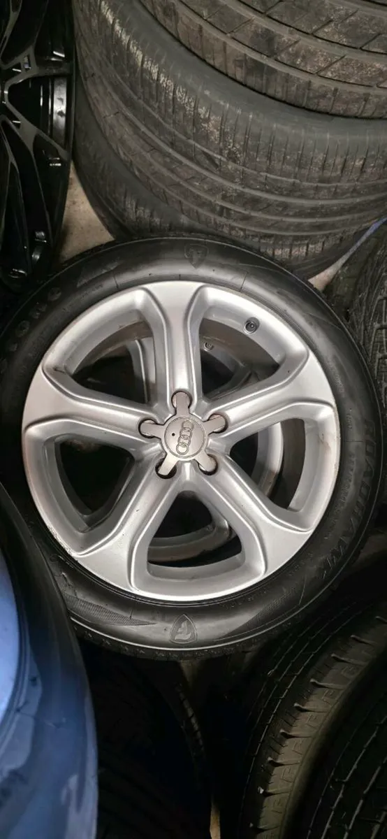 Genuine 17" Audi alloys - Image 3