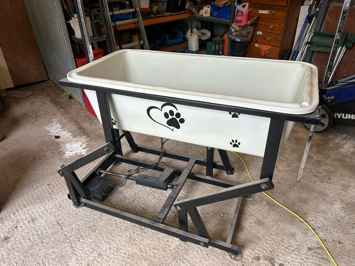 Dog grooming bath electric lift - Image 1