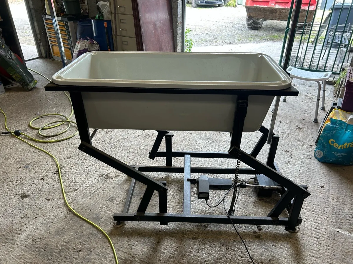 Dog grooming bath electric lift - Image 4