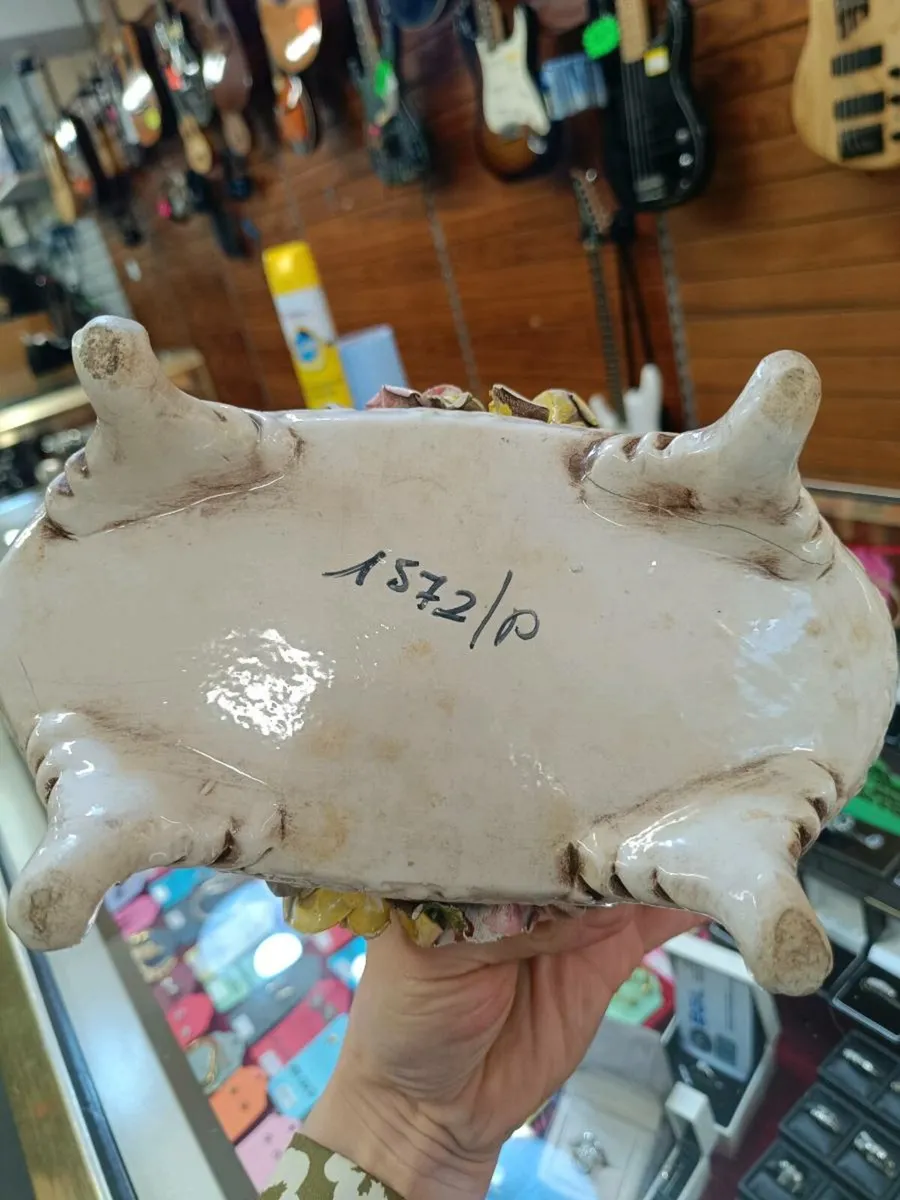 Vintage Capodimonte Ceramic Planter - Image 3