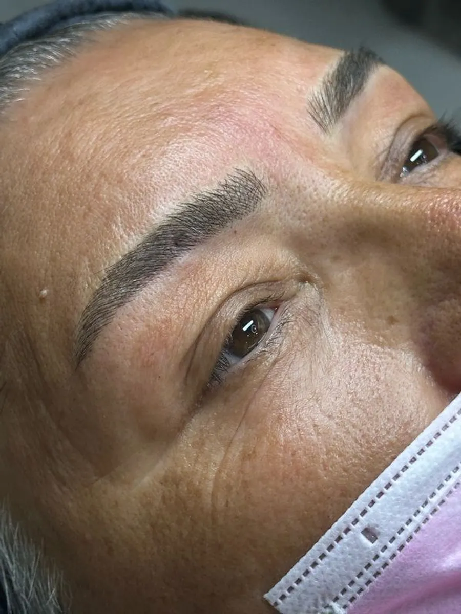 looking forward model for my portfolio Microblading - Image 2
