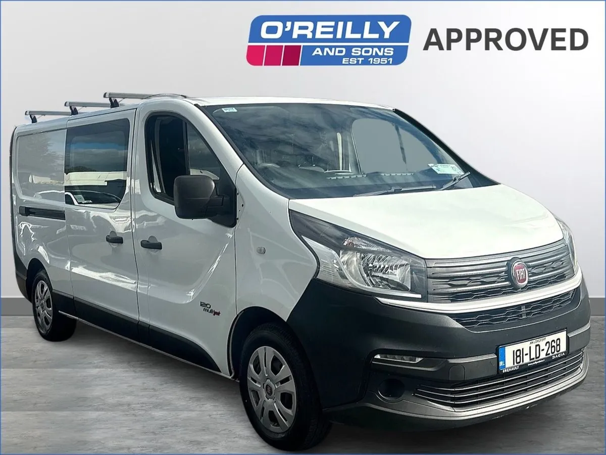 Fiat Talento Talento LWB Crew Van120bhp - Image 1
