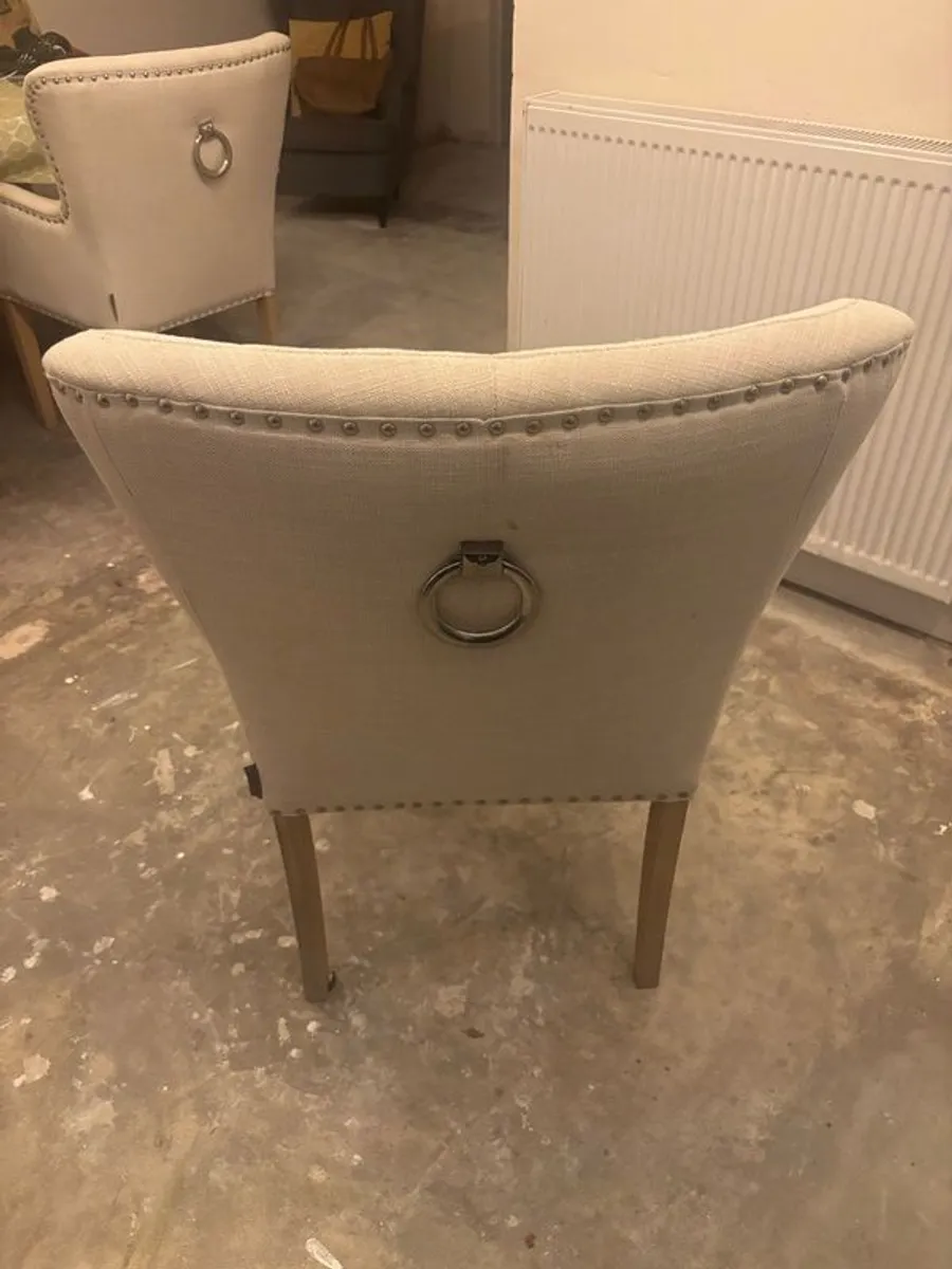6 Beige Redmonds dining chairs, need to get rid of them asap - Image 2