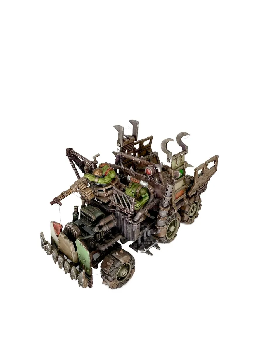 Warhammer 40k Orks – Trukk – Painted & Based - Image 1