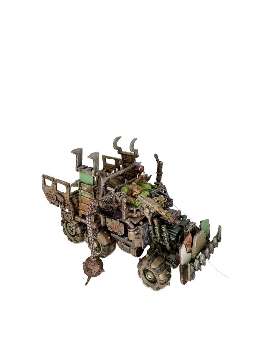 Warhammer 40k Orks – Trukk – Painted & Based - Image 2