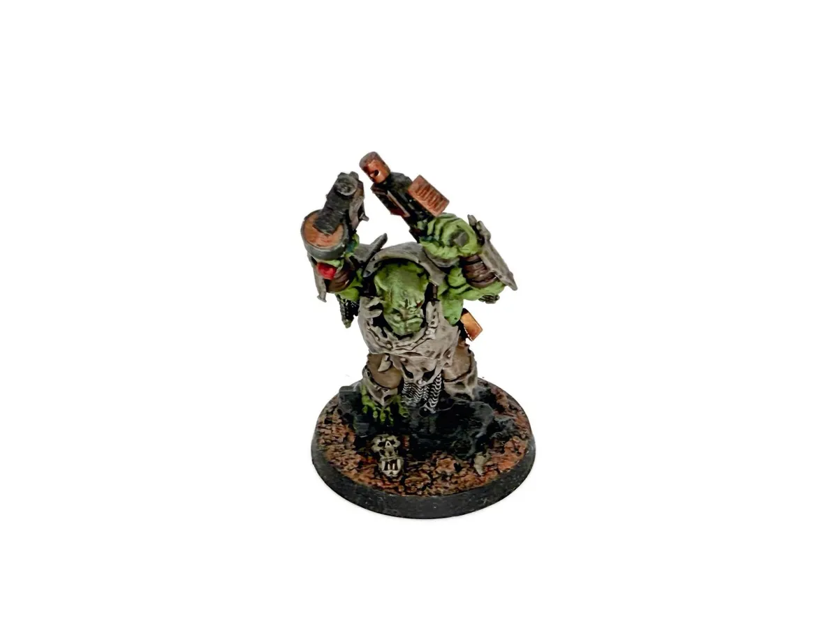Warhammer 40k Orks – Nobz (6) – Converted & Painte - Image 3