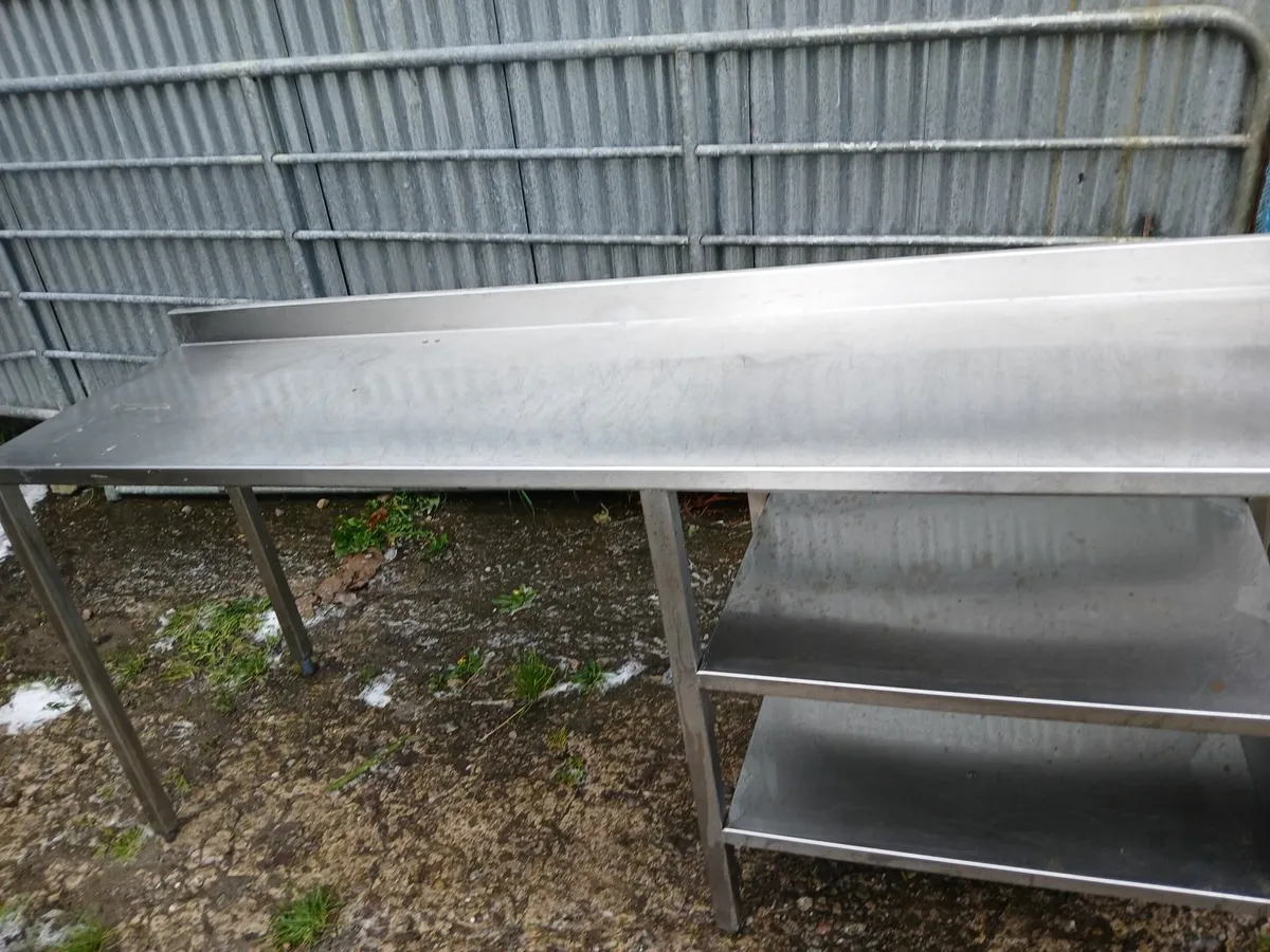 Stainless steel sink unit /work bench table.. - Image 1