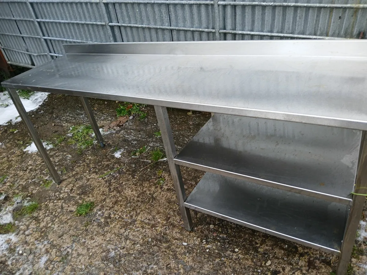Stainless steel sink unit /work bench table.. - Image 3