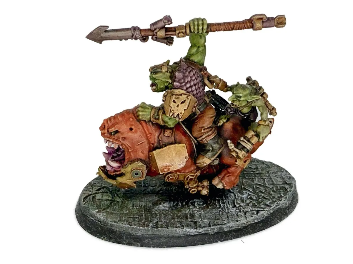 Warhammer 40k Orks – Beast Snagga Squighog Boyz - Image 4