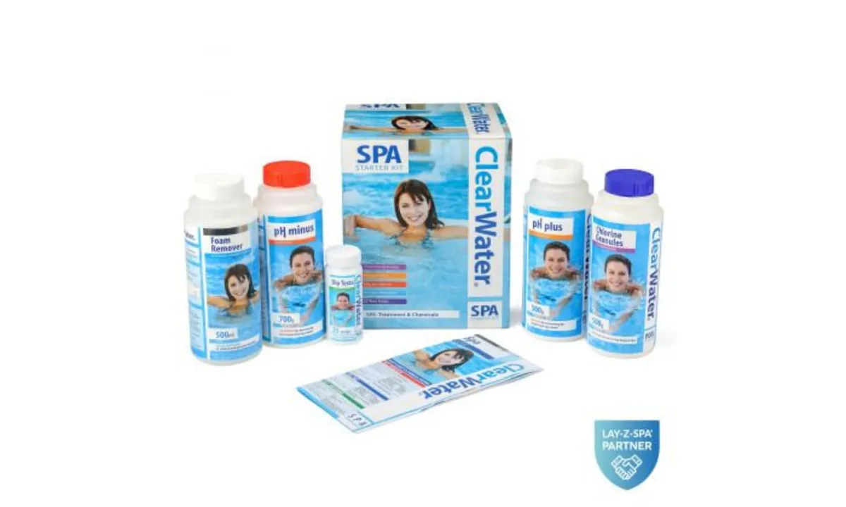 Lay-Z-Spa Ibiza Hot Tub & Clear Water Starter Pack - Image 4