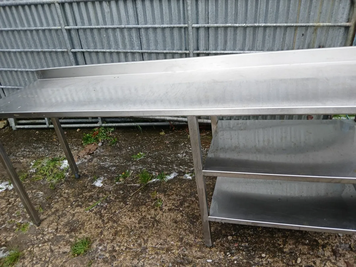 Stainless steel sink unit /work bench table.. - Image 4