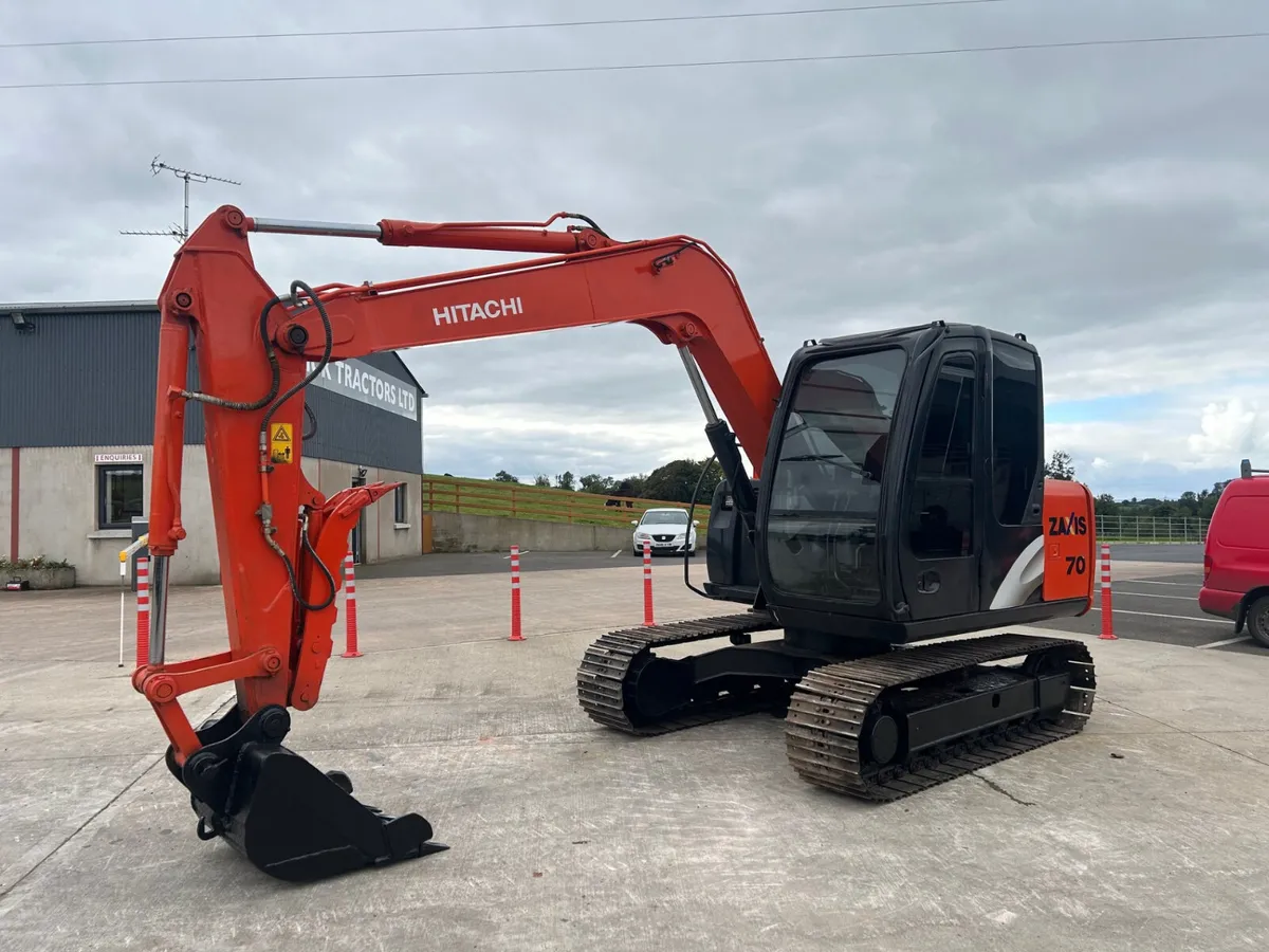 (2014) Hitachi Zaxis 70  C/W Thumb Grab - Image 4