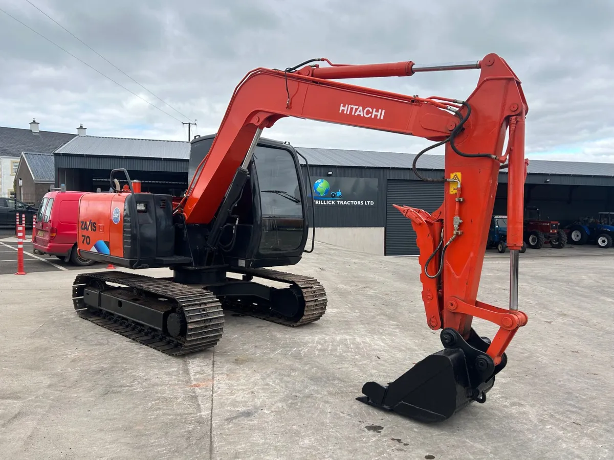 (2014) Hitachi Zaxis 70  C/W Thumb Grab - Image 2