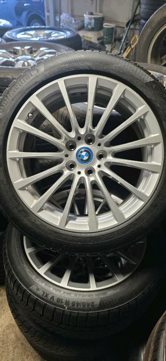 Genuine 18" bmw alloys - Image 1