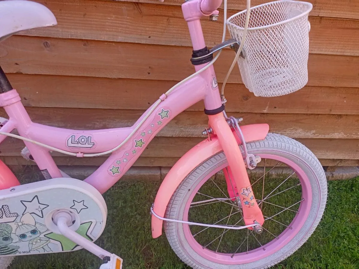 Kids LoL bike size 16 inch wheels. - Image 4