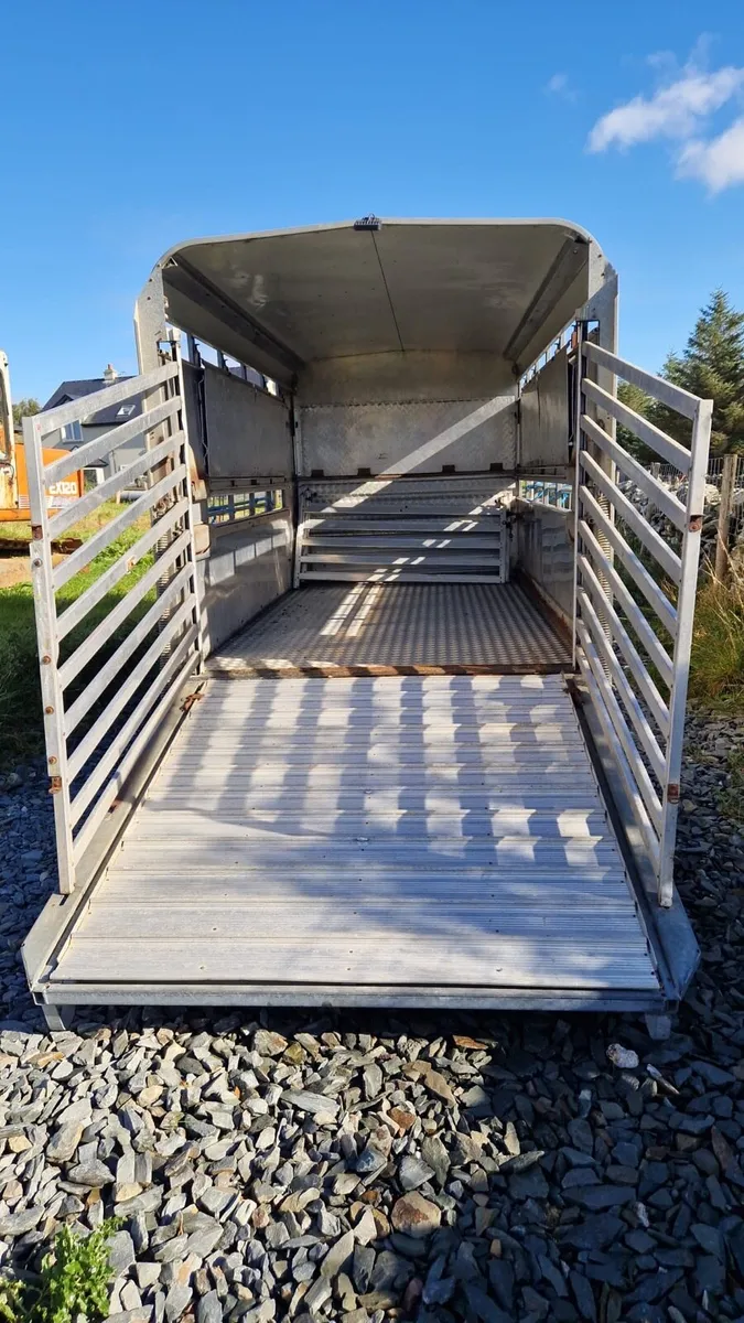 DP120 12 x 6’6 Sheep Trailer With Decks - Image 4