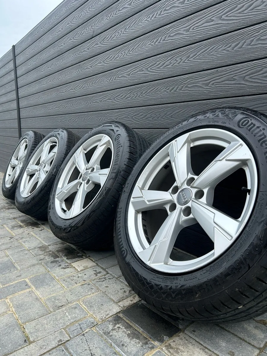 18” GENUINE AUDI Q5 ALLOY WHEELS & TYRES - Image 1