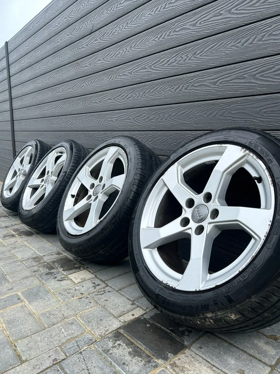 17” GENUINE AUDI Q3 ALLOY WHEELS & TYRES - Image 1