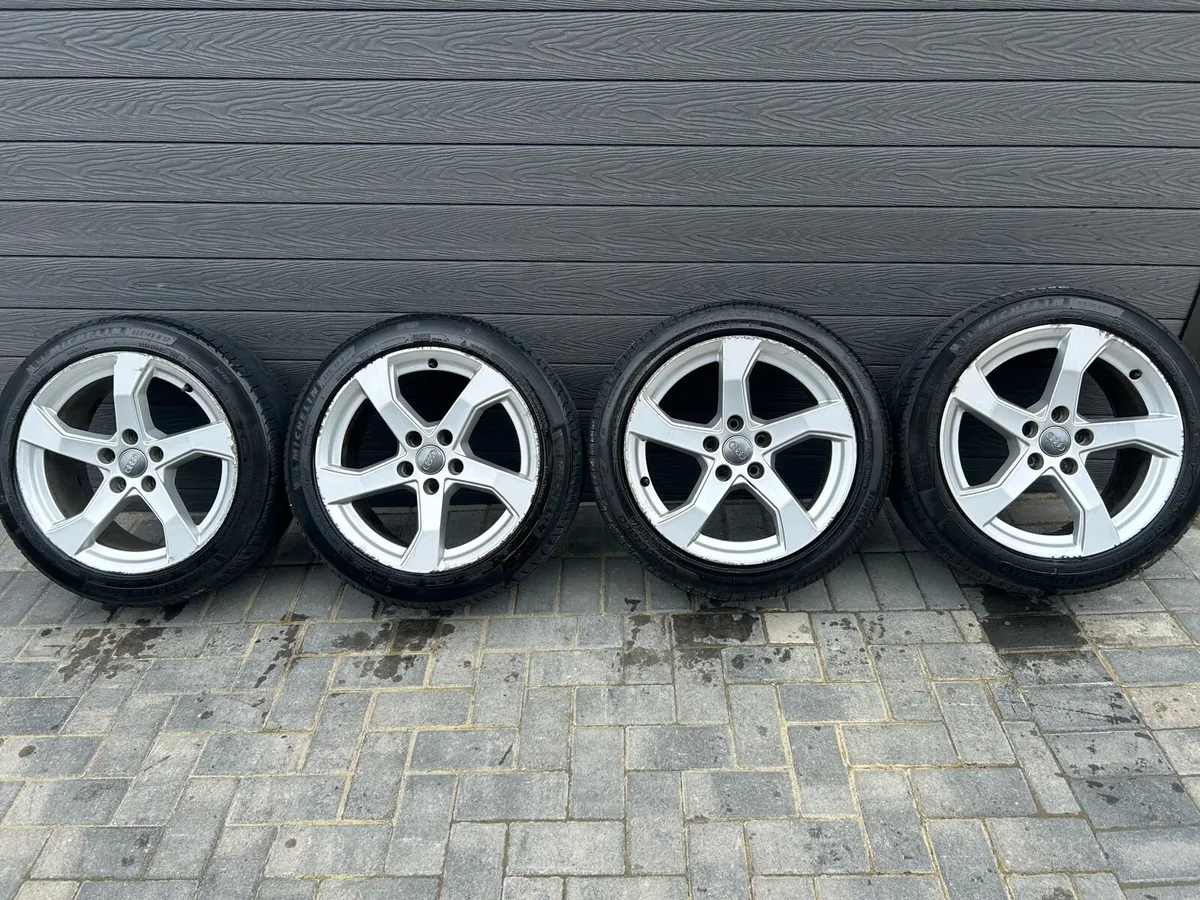 17” GENUINE AUDI Q3 ALLOY WHEELS & TYRES - Image 2
