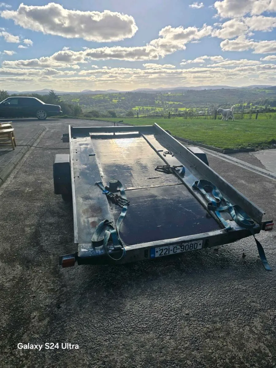 Single axel tipping car transporter - Image 1