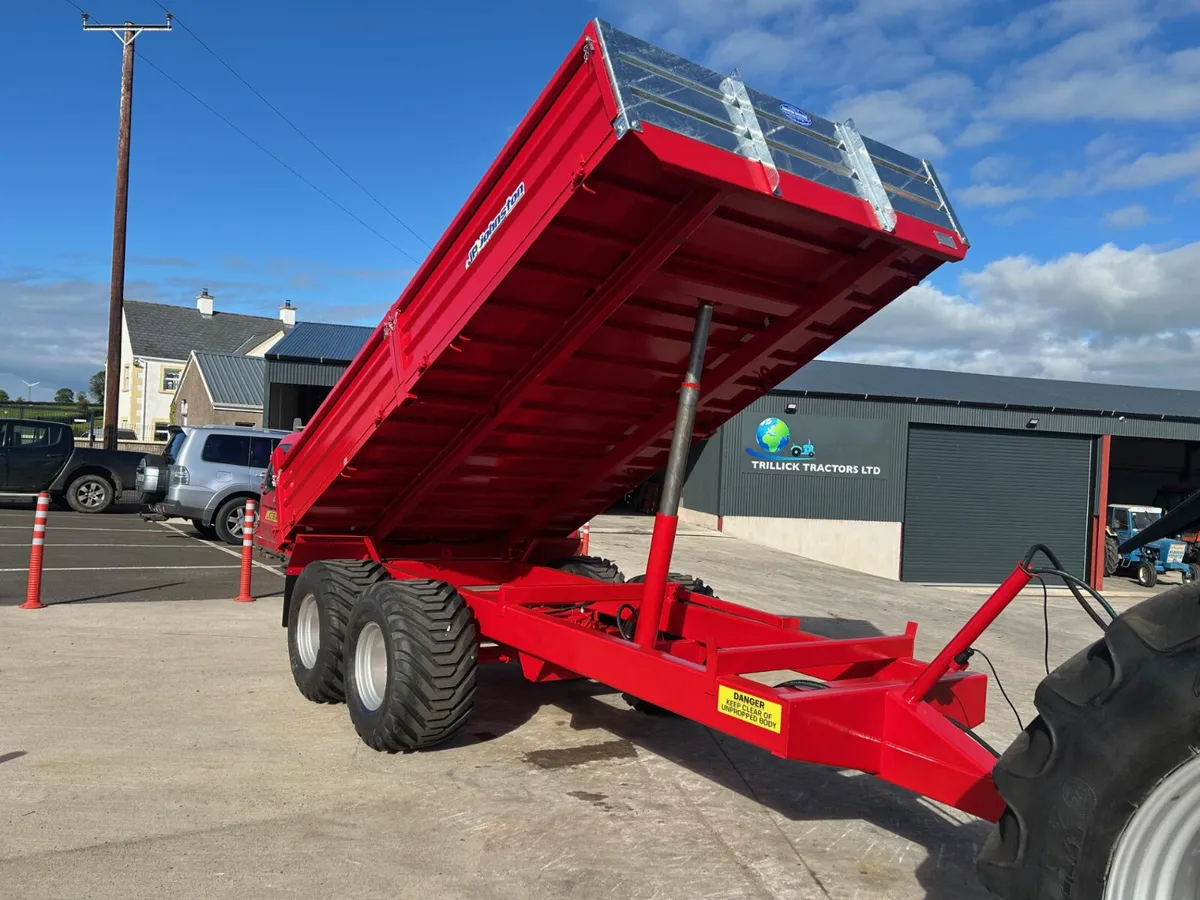 New Johnston14ft x 7ft Tipping Trailer - Image 3