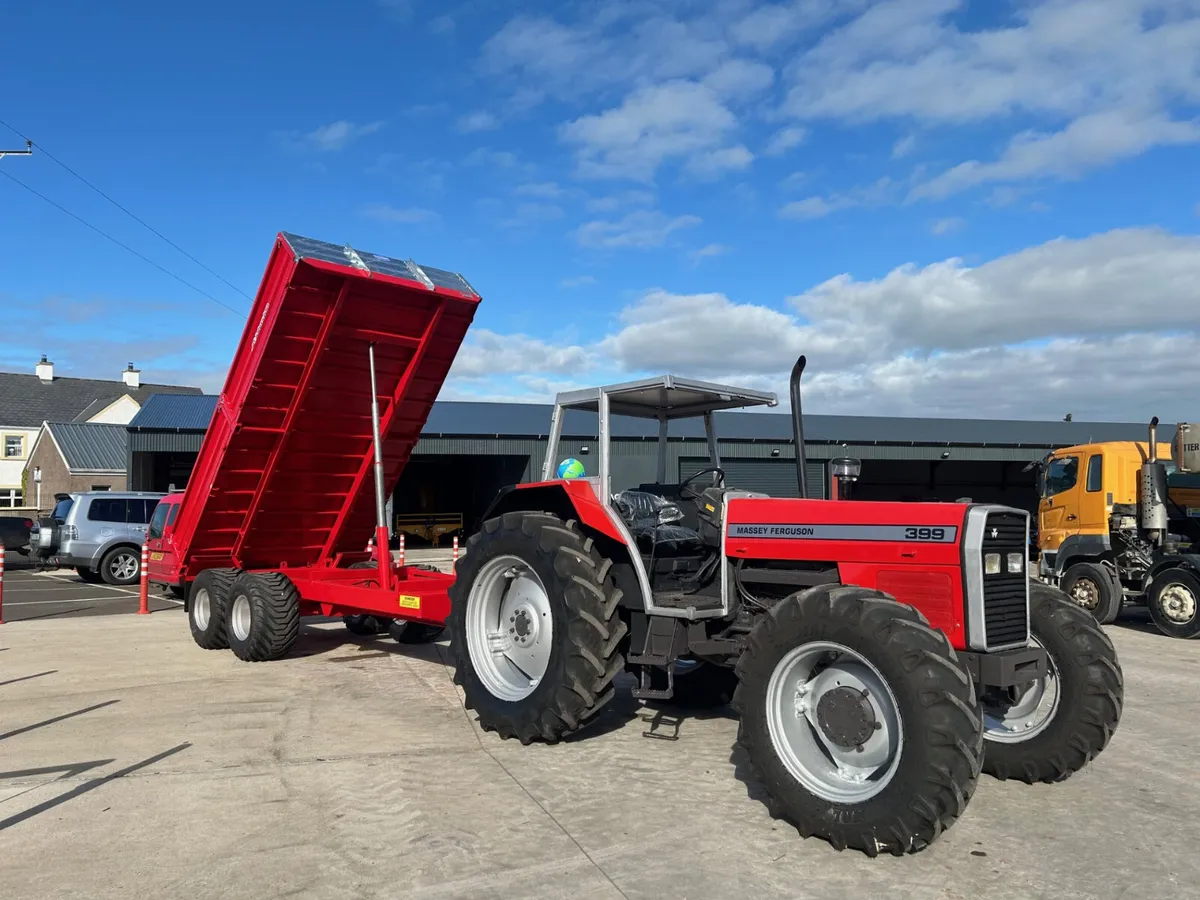 New Johnston14ft x 7ft Tipping Trailer - Image 1