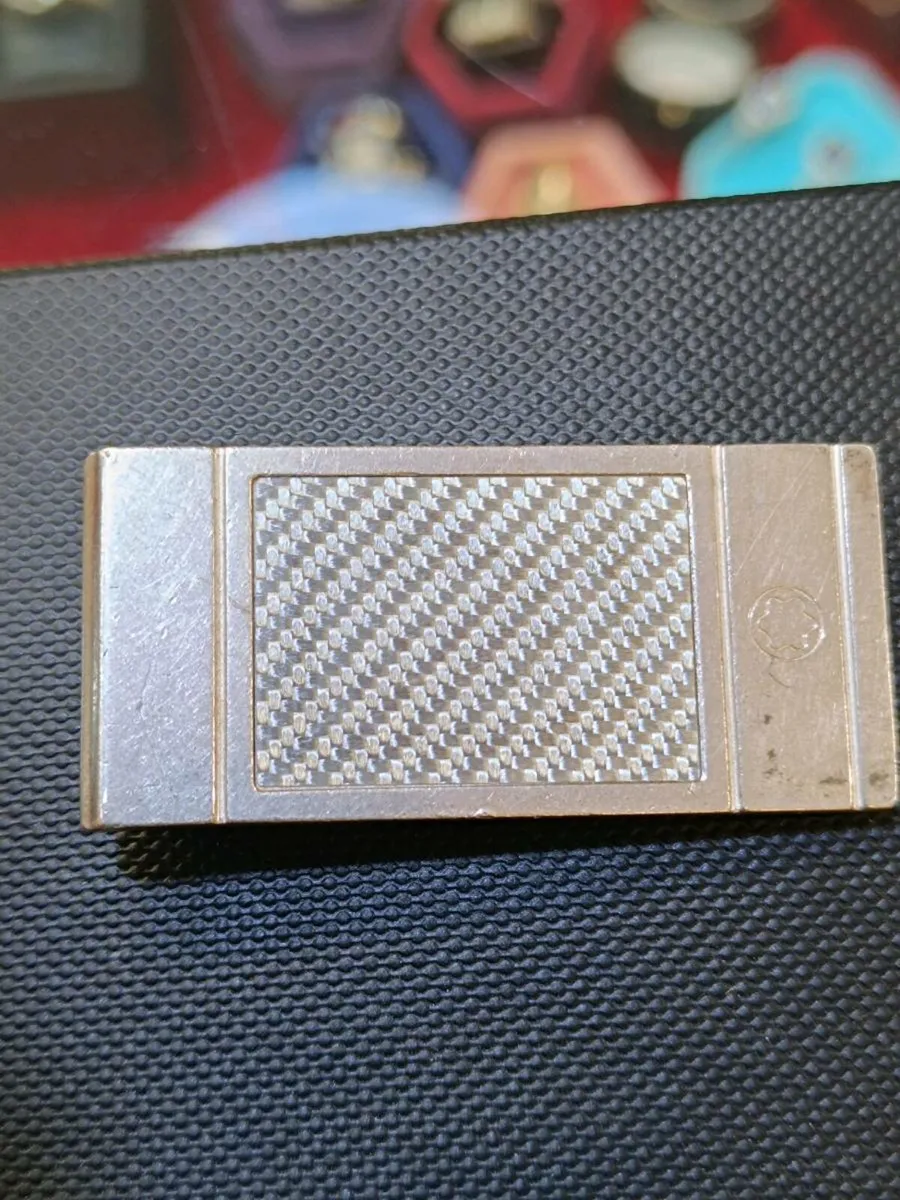 Mont Blanc Sterling Silver Money Clip - Image 3