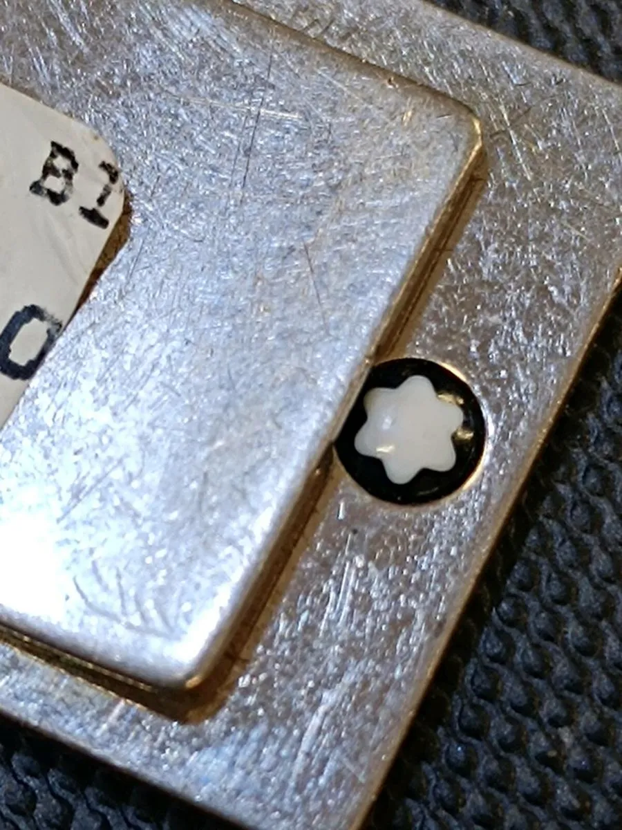 Mont Blanc Sterling Silver Money Clip - Image 4