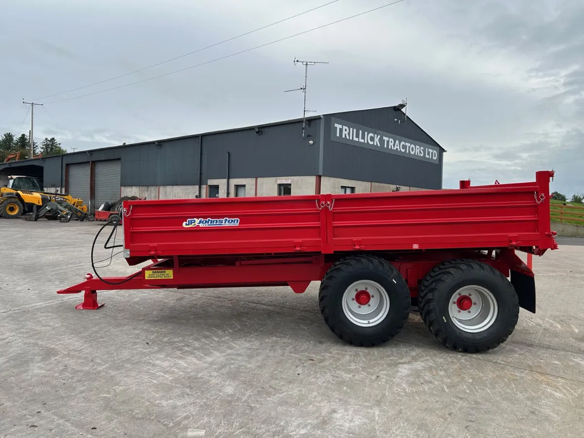 New Johnston 14ft x 7ft Tipping Trailer - Image 2