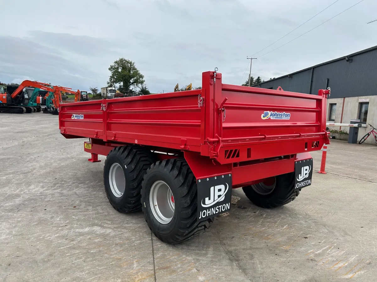 New Johnston 14ft x 7ft Tipping Trailer - Image 3