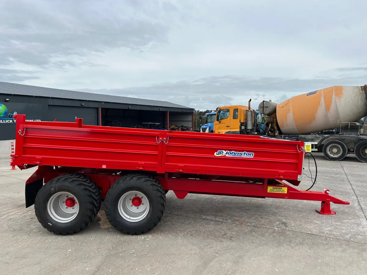 New Johnston 14ft x 7ft Tipping Trailer - Image 2