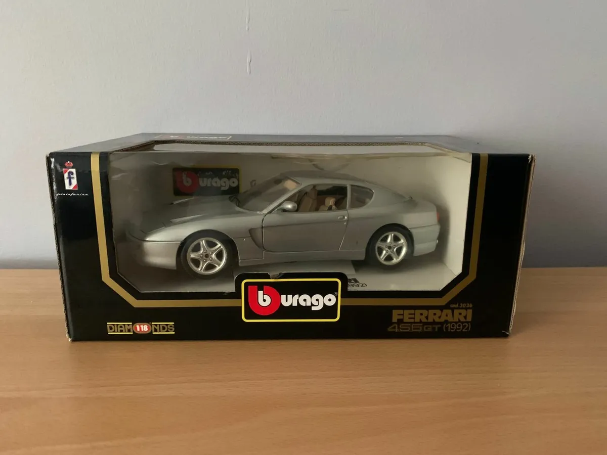 1992 Burago Ferrari 456GT 1/18 Burago Model Car - Image 1