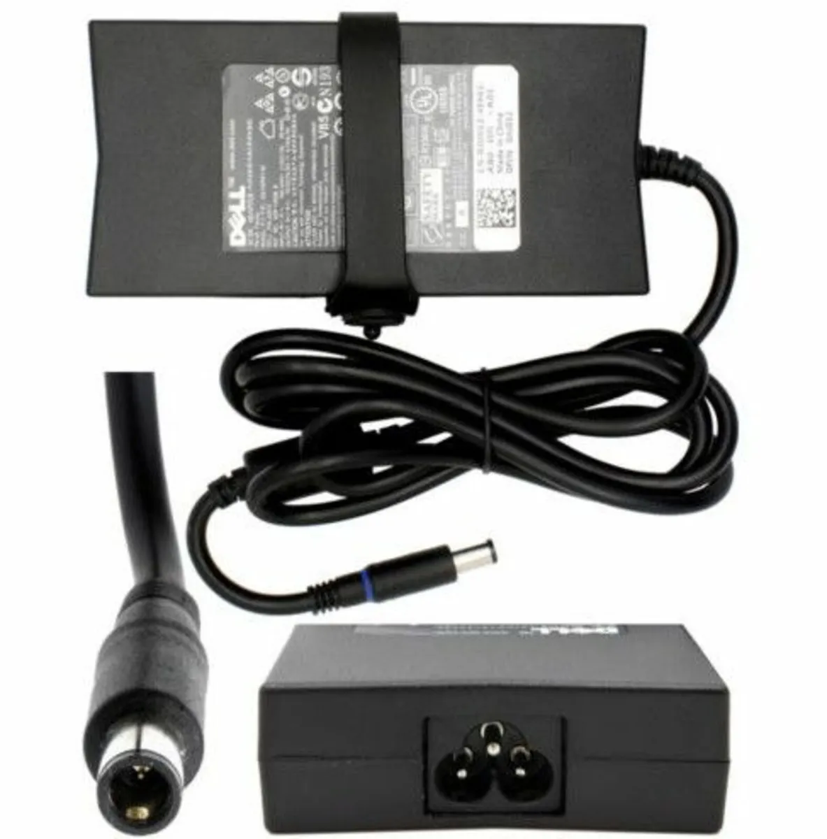 130W Genuine Dell LA130PM121 Laptop Ac Power Cord - Image 3