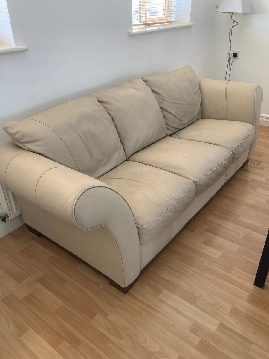 Leather sofa - Image 1