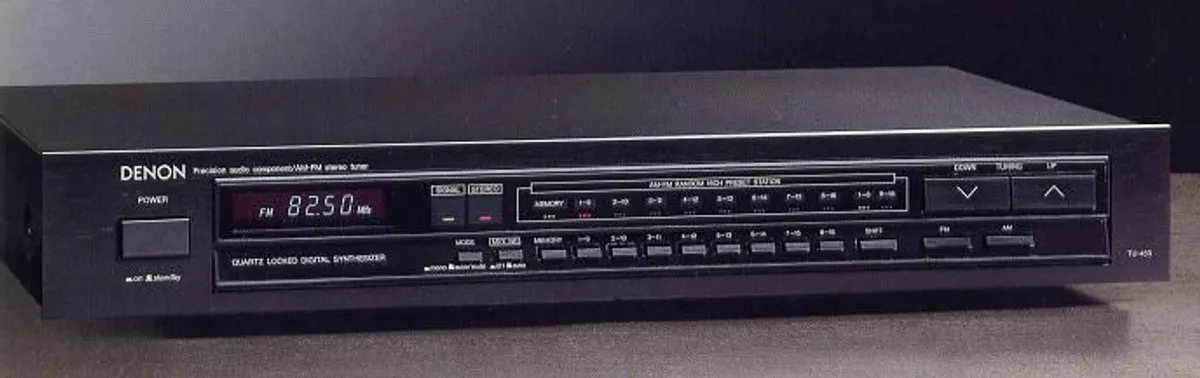 Beautiful, Vintage Tuner Denon TU-450 - Image 1