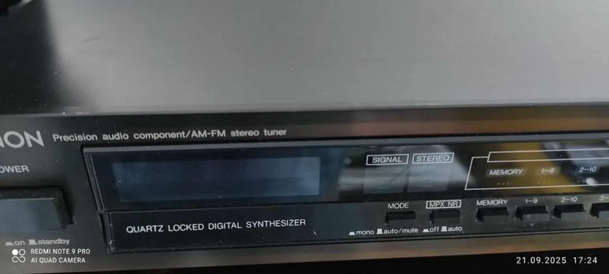 Beautiful, Vintage Tuner Denon TU-450 - Image 2