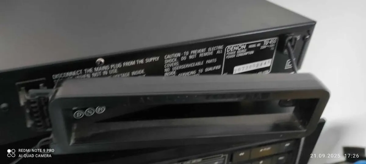 Beautiful, Vintage Tuner Denon TU-450 - Image 4