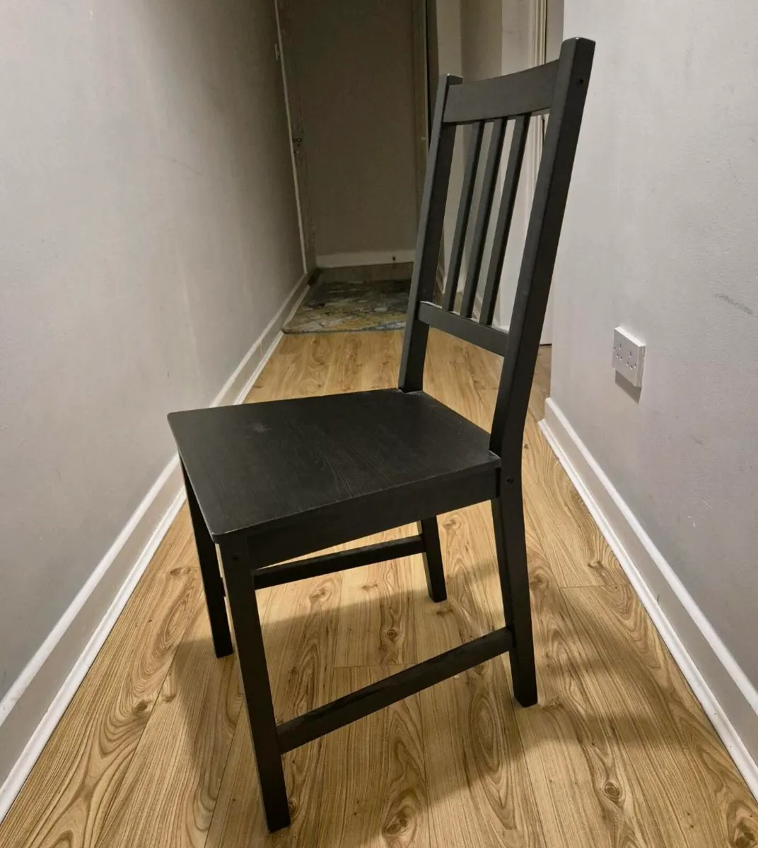 Kitchen Chair (black) - Image 3