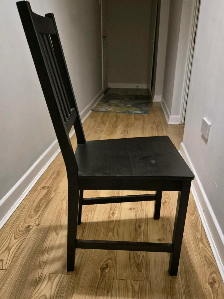 Kitchen Chair (black) - Image 4