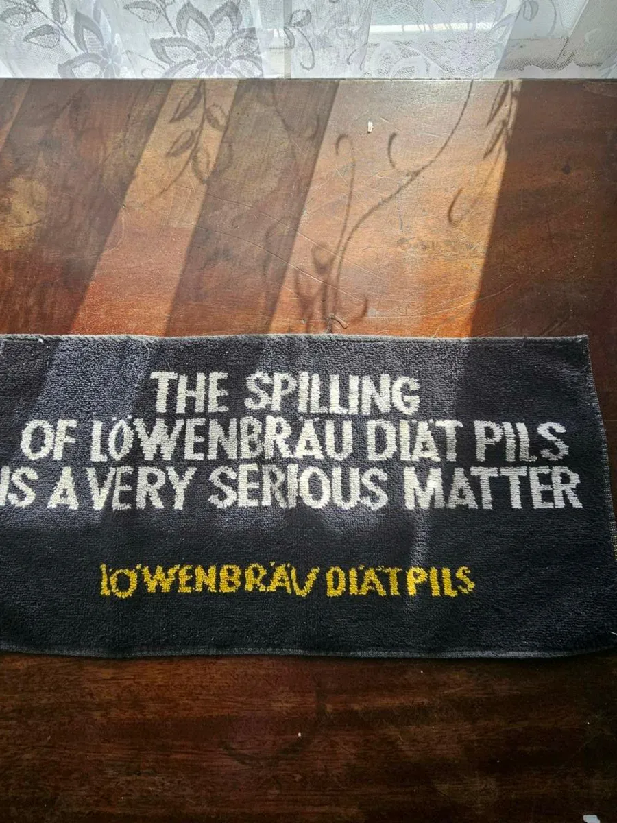 Vintage Lowenbrau Bar Towel - Image 2