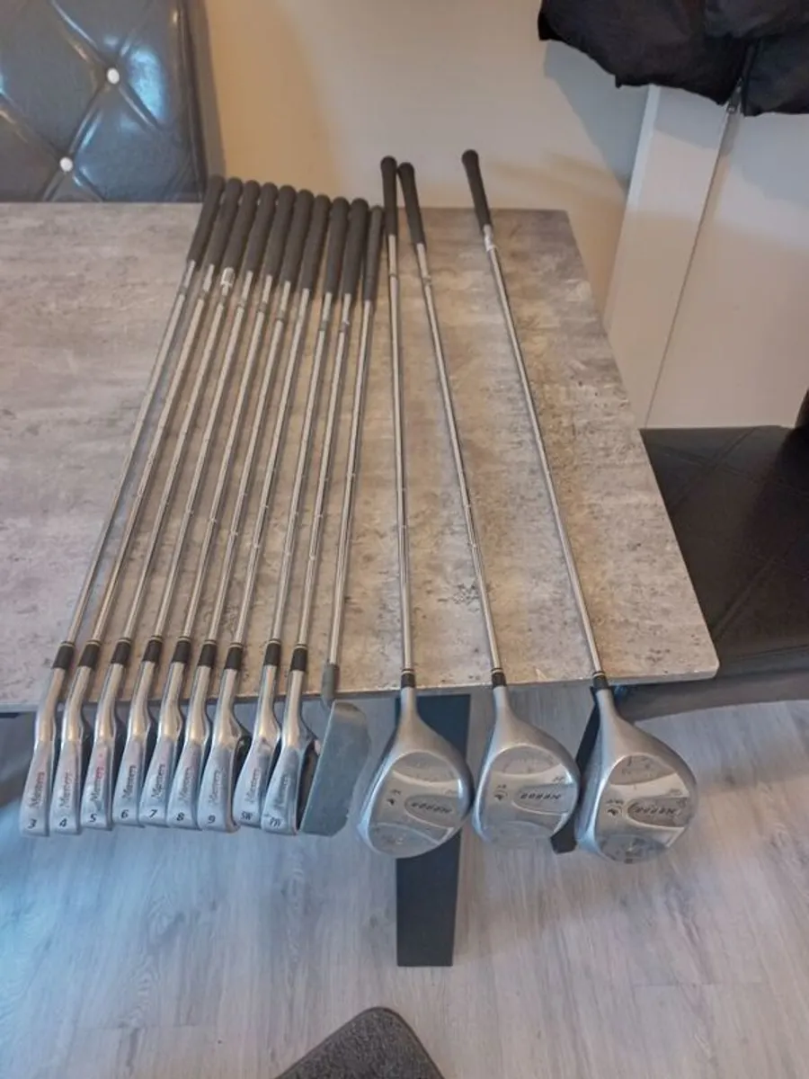Masters Golf clubs. Right handed clubs. - Image 1