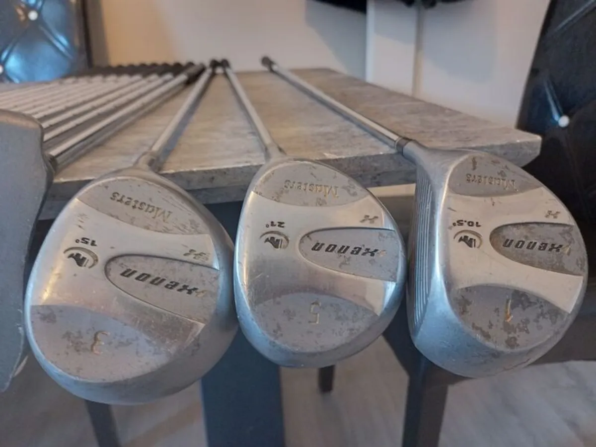 Masters Golf clubs. Right handed clubs. - Image 4