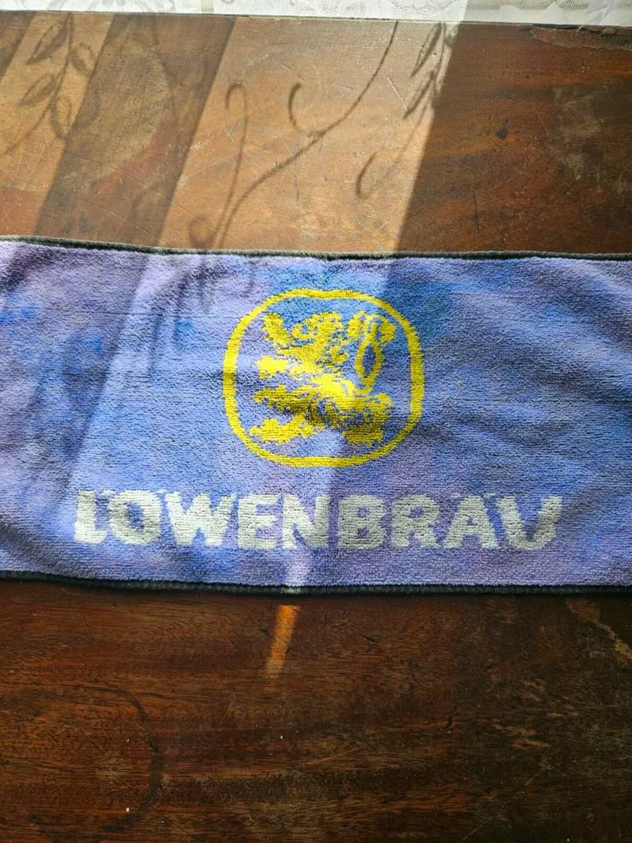 Vintage Lowenbrau Bar Towel - Image 2