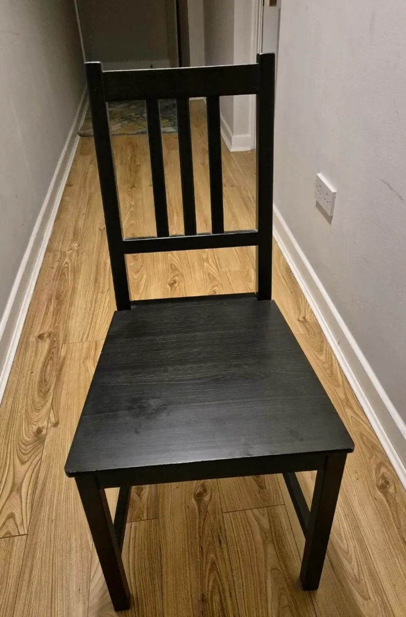 Kitchen Chair (black) - Image 1