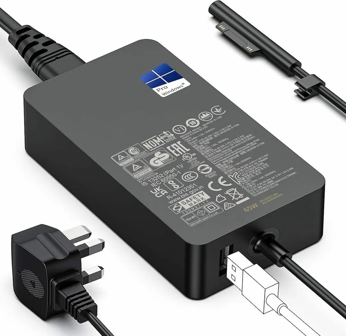 Charger Microsoft Surface Pro 3/4/5/6/7 65W Power - Image 4