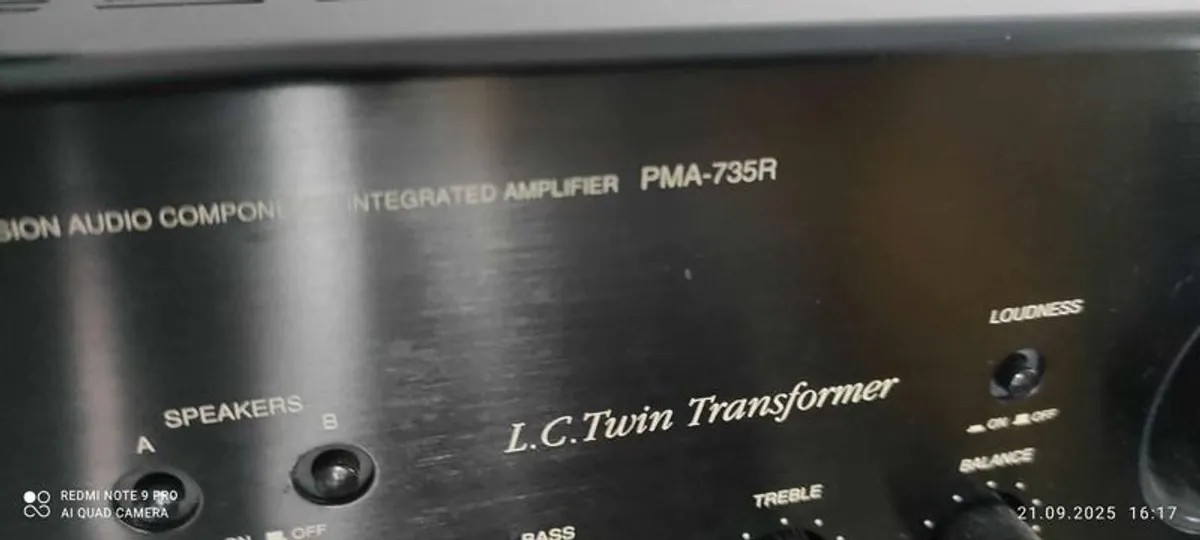 Excellent and Powerful Denon PMA 735R Amplifier - Image 4