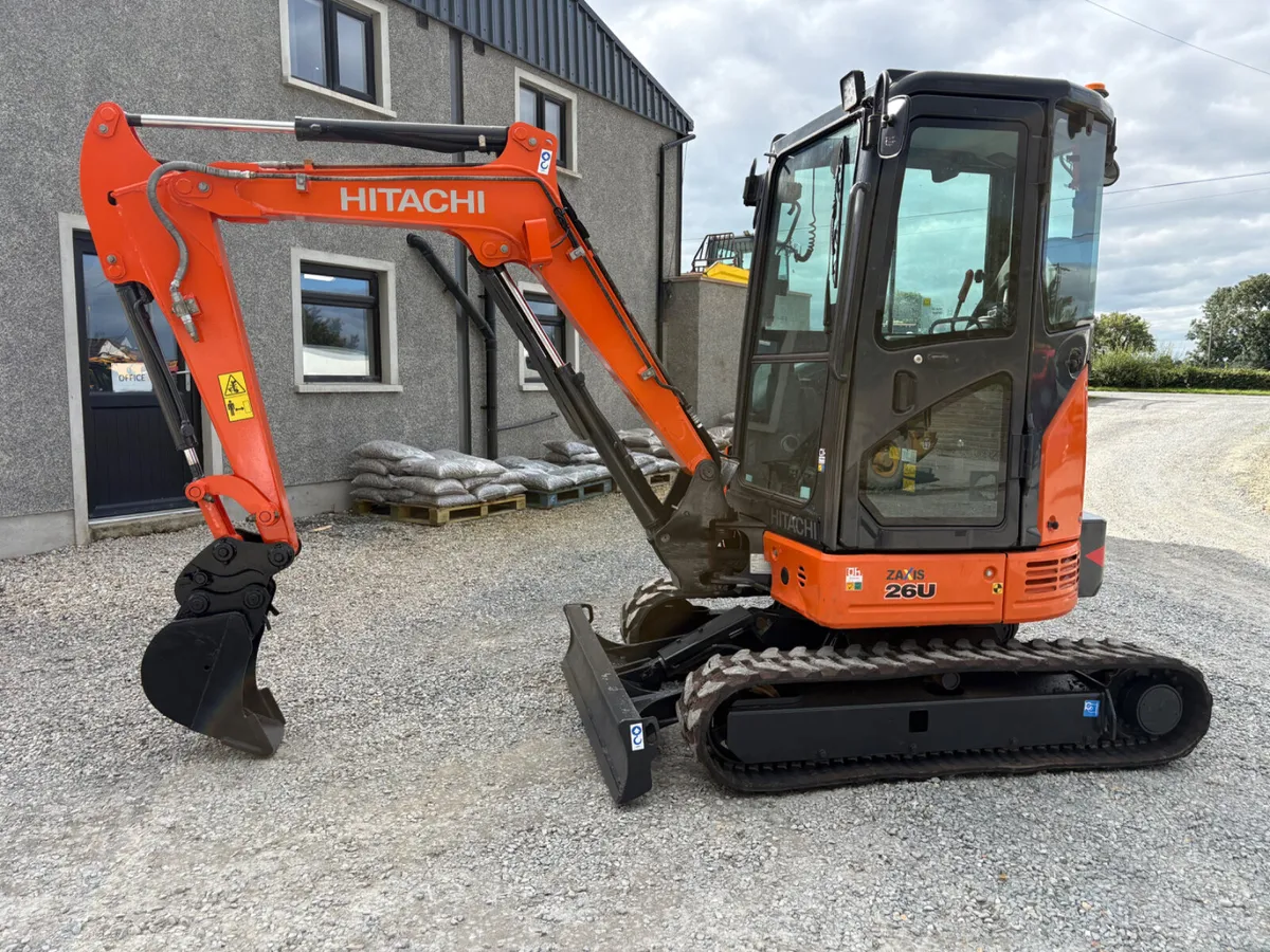 2019 Hitachi zx26u  low Hours Finance Arranged - Image 1