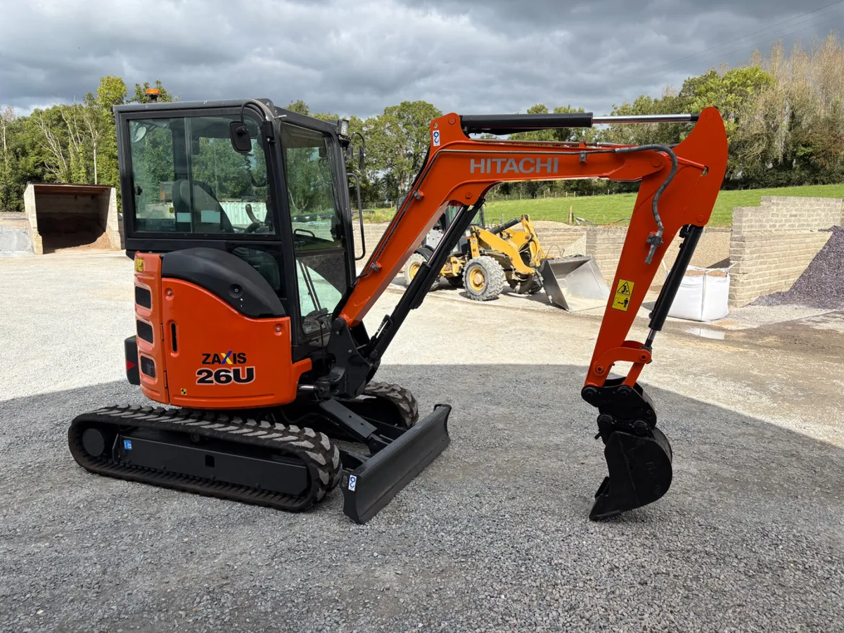 2019 Hitachi zx26u  low Hours Finance Arranged - Image 4