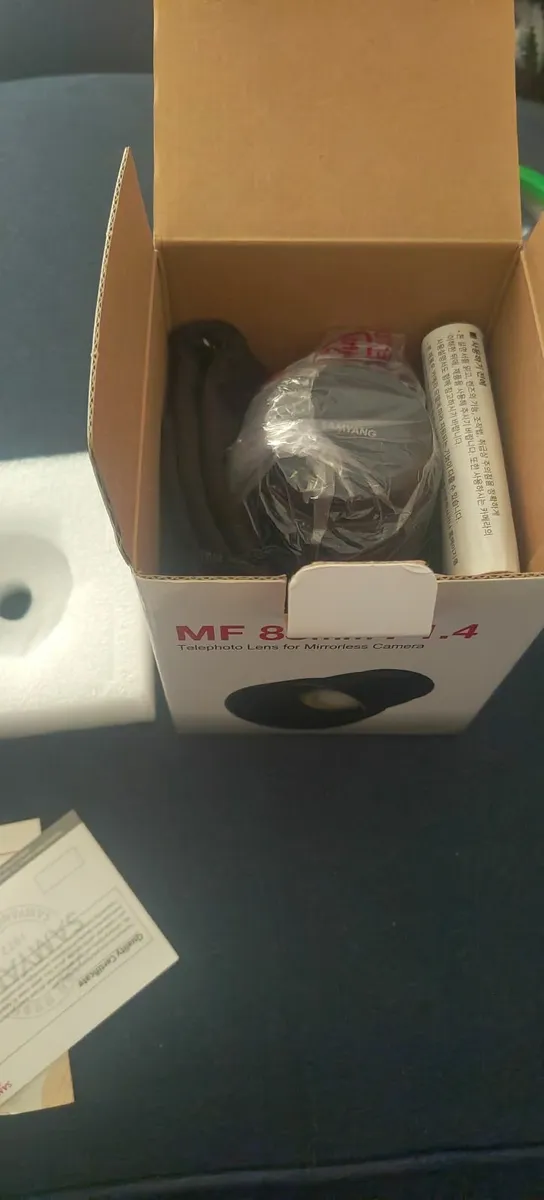 Brand New Samyang  MF 85mm F1.4 Telephoto Lens - Image 3