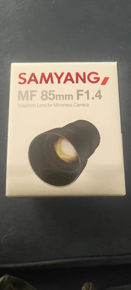 Brand New Samyang  MF 85mm F1.4 Telephoto Lens - Image 1